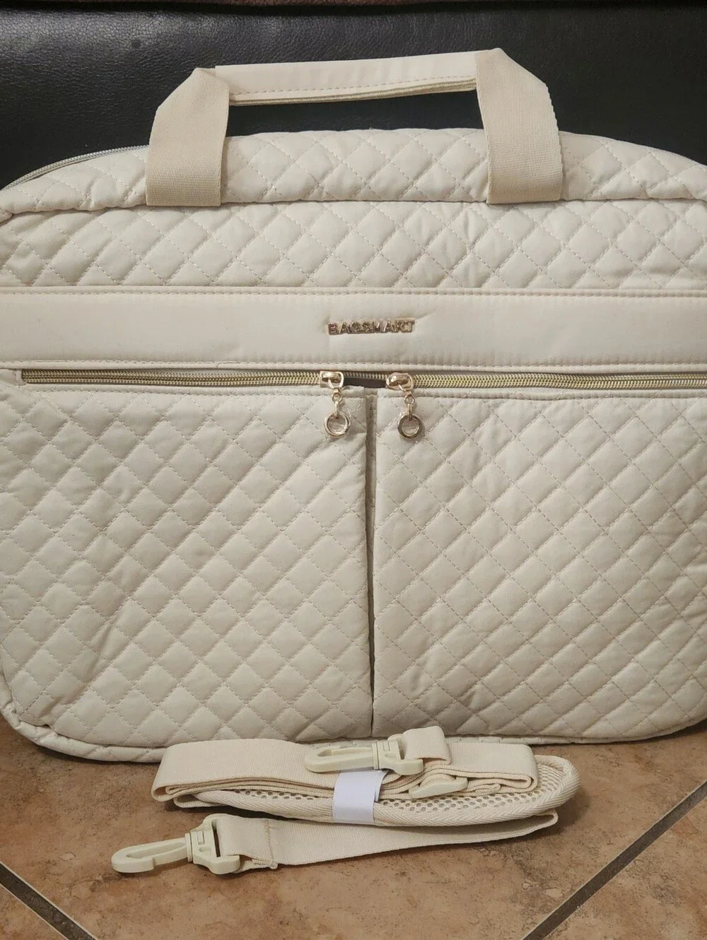 Bagsmart Quilted 17.3